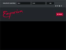 Tablet Screenshot of emporium.com.au